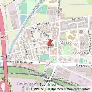 Mappa Via Nazario Sauro, 22, 20017 Rho, Milano (Lombardia)
