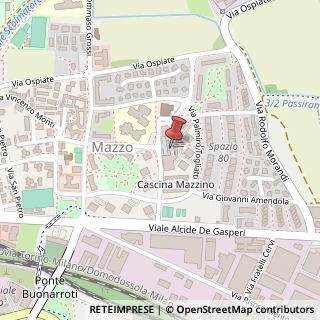 Mappa Galleria Gandhi, 21, 20017 Rho, Milano (Lombardia)