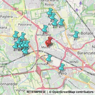 Mappa Via Palmiro Togliatti, 20017 Rho MI, Italia (2.0955)