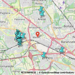 Mappa Via P. Togliatti, 20017 Rho MI, Italia (2.39579)