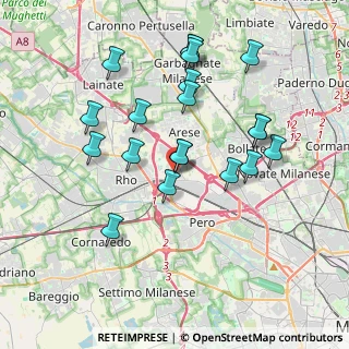 Mappa Via Gandhi, 20017 Rho MI, Italia (3.6625)