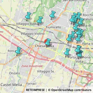 Mappa Via Chiesanuova, 25125 Brescia BS, Italia (2.703)