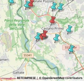 Mappa Via Pietro Nenni, 20029 Turbigo MI, Italia (4.235)