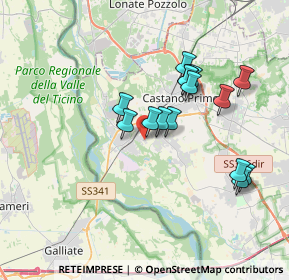 Mappa Via Pietro Nenni, 20029 Turbigo MI, Italia (3.164)