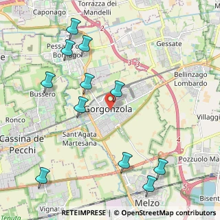 Mappa 20064 Gorgonzola MI, Italia (2.46727)