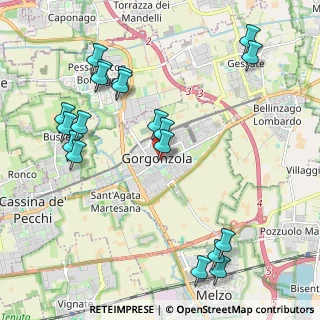 Mappa 20064 Gorgonzola MI, Italia (2.41368)