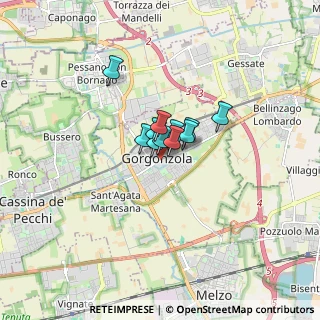 Mappa 20064 Gorgonzola MI, Italia (0.70182)