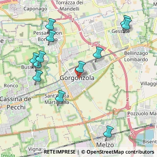 Mappa 20064 Gorgonzola MI, Italia (2.42)