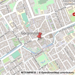 Mappa Piazza Italia, 10, 20064 Gorgonzola, Milano (Lombardia)