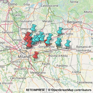 Mappa 20064 Gorgonzola MI, Italia (10.84)