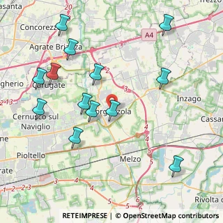 Mappa 20064 Gorgonzola MI, Italia (4.52692)