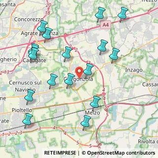 Mappa 20064 Gorgonzola MI, Italia (4.79529)