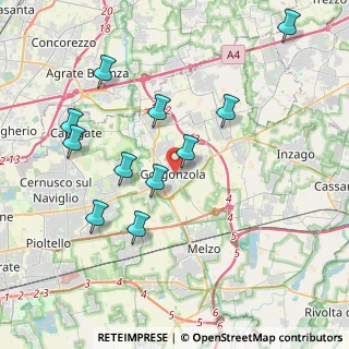 Mappa 20064 Gorgonzola MI, Italia (4.03455)