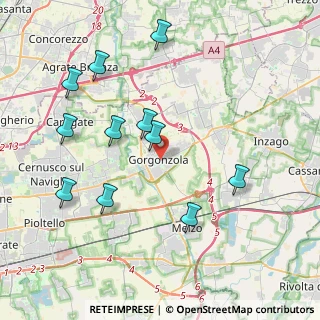 Mappa 20064 Gorgonzola MI, Italia (4.21182)