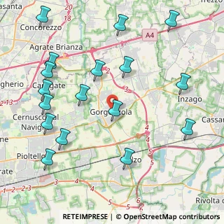 Mappa 20064 Gorgonzola MI, Italia (5.03)