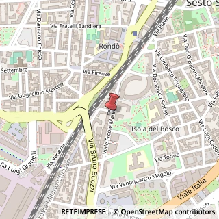 Mappa Viale Ercole Marelli, 132, 20099 Sesto San Giovanni, Milano (Lombardia)