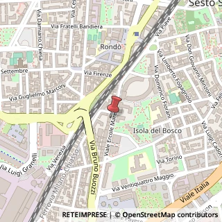 Mappa Viale Ercole Marelli, 132, 20099 Sesto San Giovanni, Milano (Lombardia)