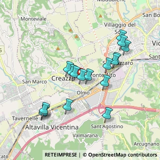 Mappa Via Pecori Giraldi, 36051 Creazzo VI, Italia (1.79)