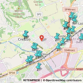 Mappa Via Pecori Giraldi, 36051 Creazzo VI, Italia (1.2265)