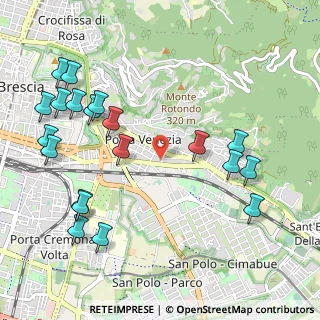 Mappa Viale del Piave, 25123 Brescia BS, Italia (1.26)