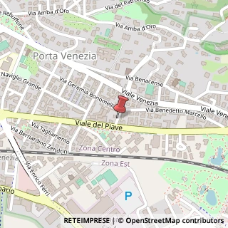 Mappa Viale Piave, 139, 25123 Brescia, Brescia (Lombardia)