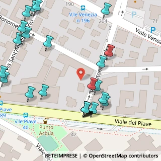 Mappa Viale del Piave, 25123 Brescia BS, Italia (0.08889)