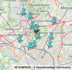 Mappa Via Lillo del Duca, 20091 Bresso MI, Italia (2.70154)