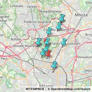 Mappa Via Lillo del Duca, 20091 Bresso MI, Italia (2.72)