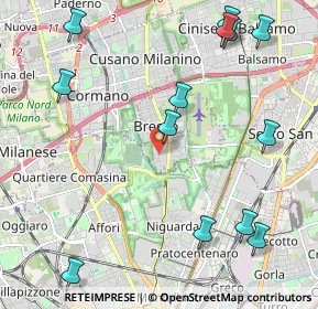 Mappa Via Lillo del Duca, 20091 Bresso MI, Italia (2.72538)