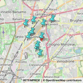 Mappa Via Achille Grandi, 20098 Sesto San Giovanni MI, Italia (1.44)