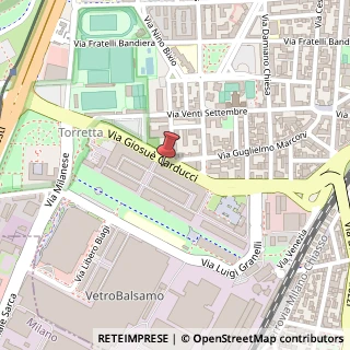 Mappa Via Giosue' Carducci, 20099 Sesto San Giovanni, Milano (Lombardia)