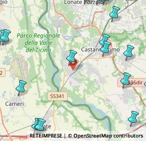 Mappa 20029 Turbigo MI, Italia (6.8235)