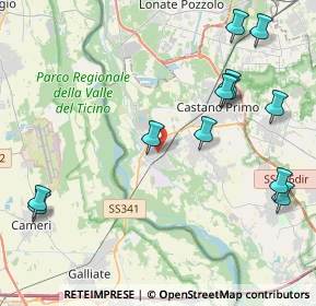 Mappa 20029 Turbigo MI, Italia (4.99667)