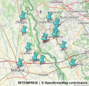 Mappa 20029 Turbigo MI, Italia (7.41615)