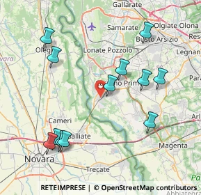 Mappa 20029 Turbigo MI, Italia (8.64167)