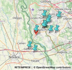 Mappa 20029 Turbigo MI, Italia (6.29917)