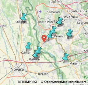Mappa 20029 Turbigo MI, Italia (6.9675)