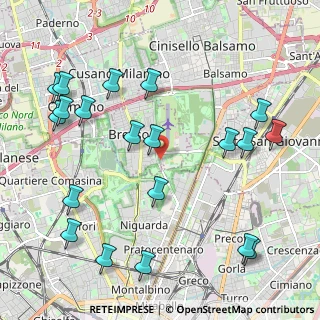 Mappa Via Giacomo Leopardi, 20091 Bresso MI, Italia (2.5315)
