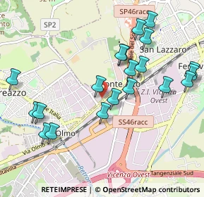 Mappa Via Francesco Petrarca, 36051 Creazzo VI, Italia (1.0685)