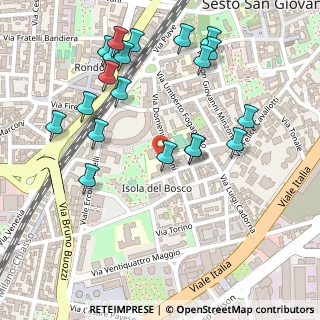 Mappa Via Domenico Fiorani, 20099 Sesto San Giovanni MI, Italia (0.2795)