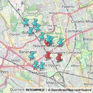 Mappa , 20026 Novate Milanese MI, Italia (1.59286)