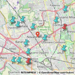Mappa , 20026 Novate Milanese MI, Italia (2.8425)