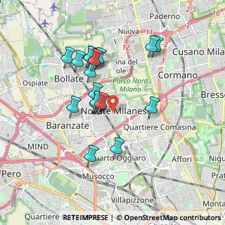 Mappa , 20026 Novate Milanese MI, Italia (1.62842)