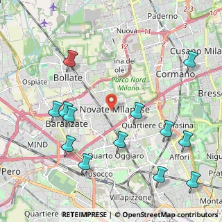 Mappa , 20026 Novate Milanese MI, Italia (2.54154)