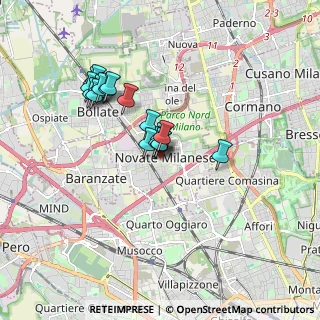 Mappa , 20026 Novate Milanese MI, Italia (1.44222)