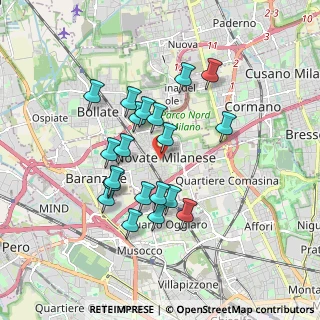 Mappa , 20026 Novate Milanese MI, Italia (1.5655)