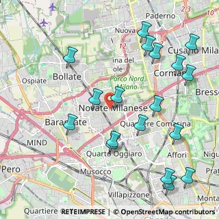 Mappa , 20026 Novate Milanese MI, Italia (2.45389)