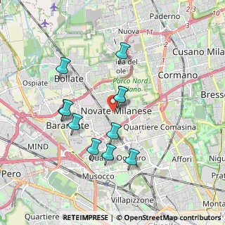 Mappa , 20026 Novate Milanese MI, Italia (1.63727)