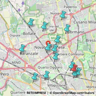 Mappa , 20026 Novate Milanese MI, Italia (2.272)