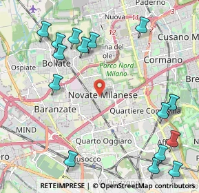 Mappa , 20026 Novate Milanese MI, Italia (2.76063)